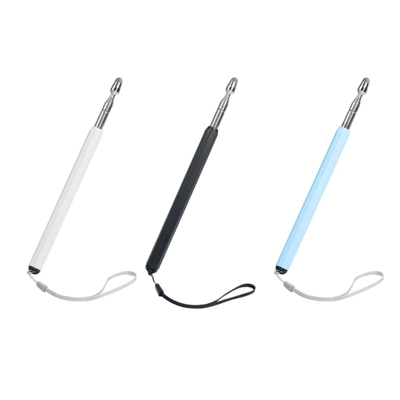 Penunjuk Teleskopik dengan Penunjuk Pengajaran Dapat Ditarik Lanyard K1KF