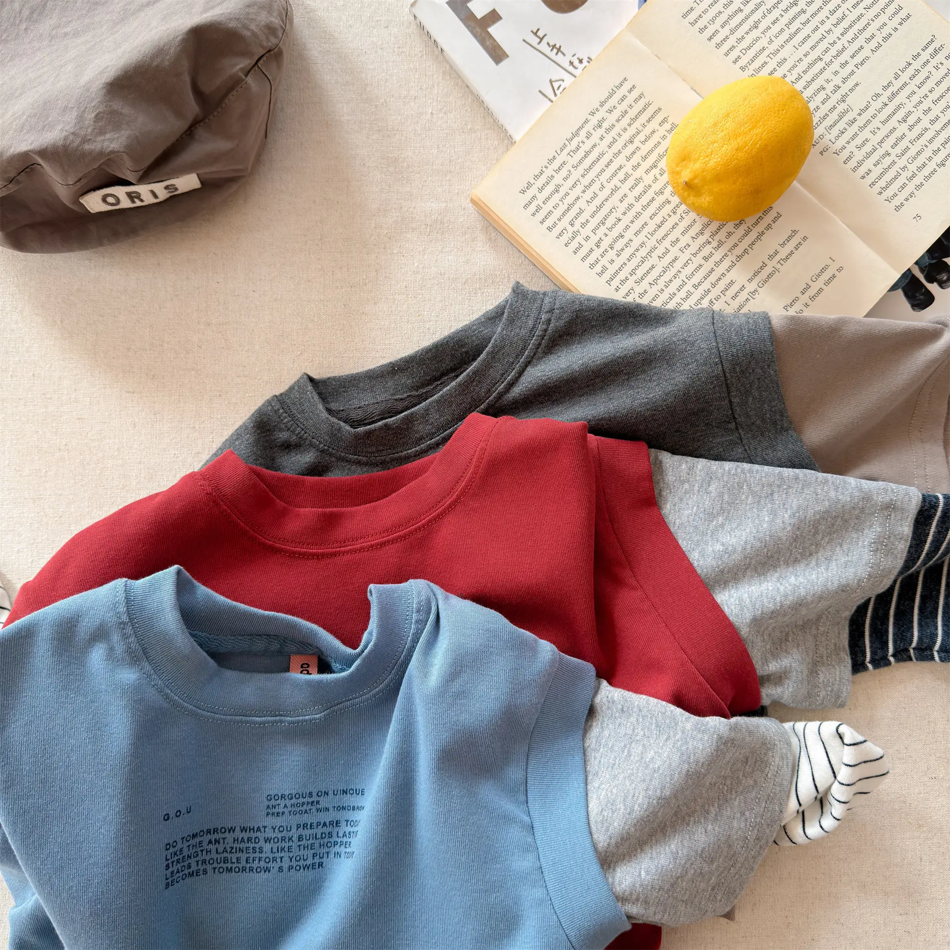 2026 Spring New Children Long Sleeve T Shirts Fashion Girls False Two Piece T Shirts Kids Casual Tops Baby Boy Cotton Tee