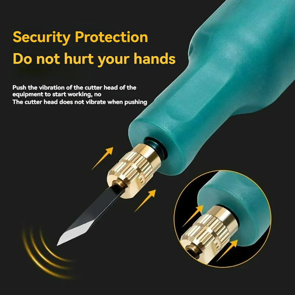 15000RPM 4.2V 20PCS Blade Carpenter Root Sculpture Mini Power Carving Chisel Carpentry Lithium Electric Carving Knife Chisel Set