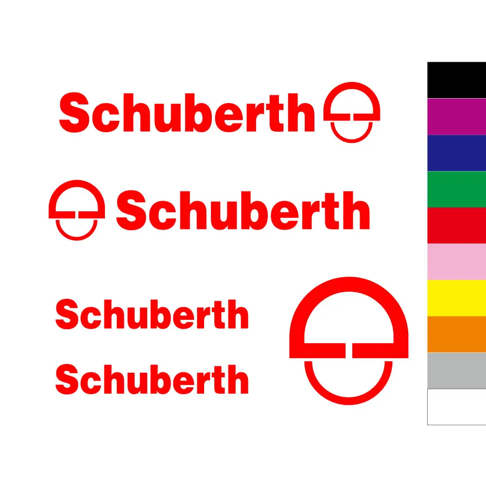 5pcs stickers-sticker vinyl pack for schuberth helmet Aufkleber helmet