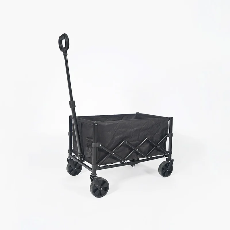 

Customizable All-Terrain Folding Wagon Large Capacity Outdoor Multi-Function Portable Mesh Shopping Cart Conveniently Camping