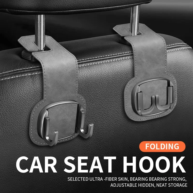 

Universal Car Seat Headrest Hook For Auto Back Seat Storage Organizer Hanger Storage Holder For Handbag Purse Bags Clothes Coats