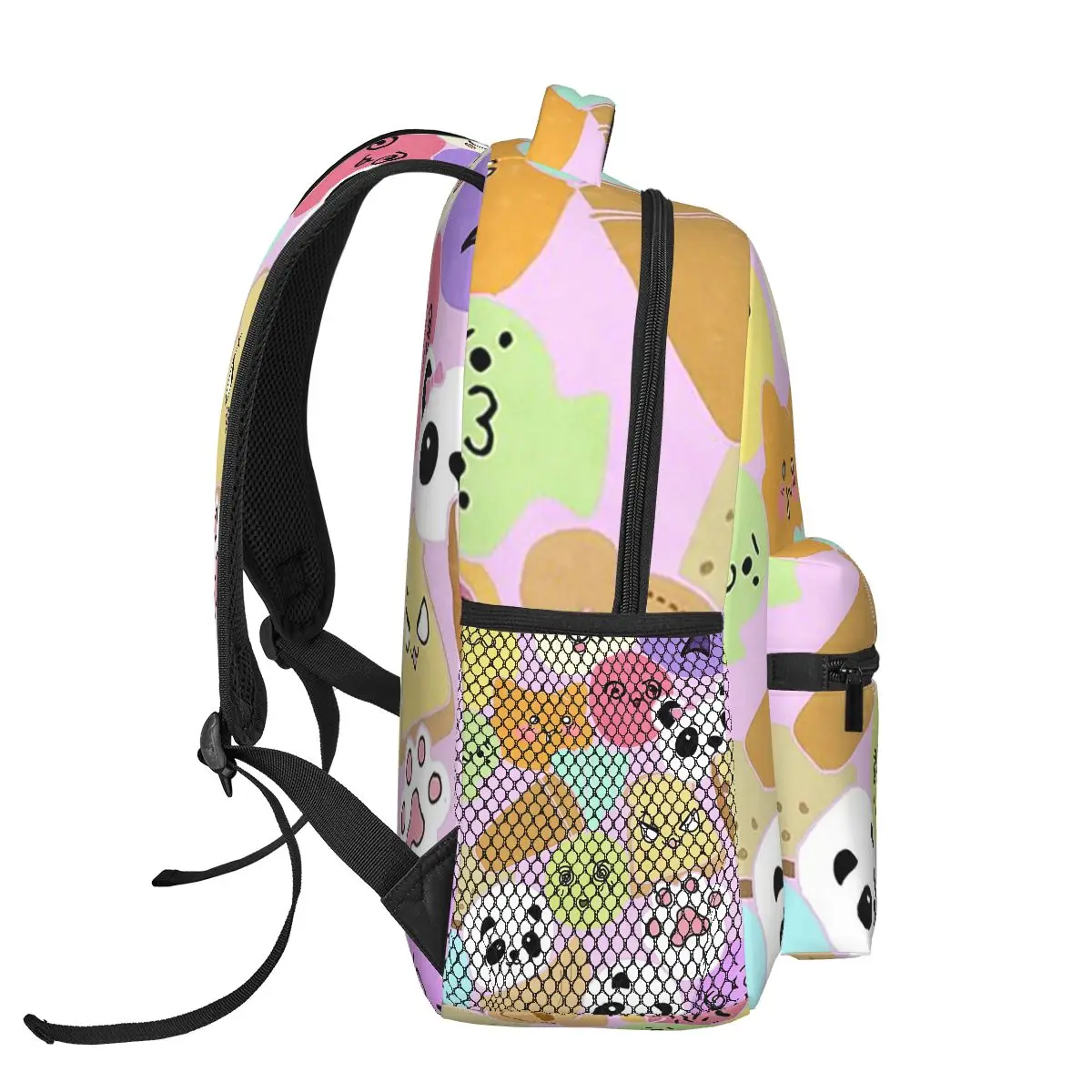 Squishies Mochilas Desenhos Animados para Crianças, Mochilas Escolares, Mochila de Viagem, Bolsa de Ombro, Grande Capacidade, Bookbag para Meninos e Meninas