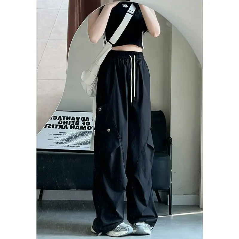 Pants Womens Invierno Mujer Autumn Canvas Cargo Tactical Outdoors Military Ripstop Adjustable Windproof Multi-Pockets Rip-Stops