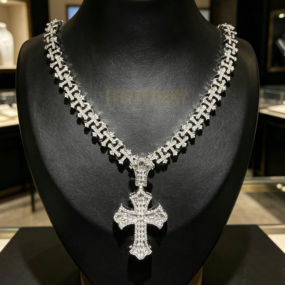 nuevo-collar-con-colgante-de-cruz-iced-para-hombre-color-plateado-cadena-cubana-con-circonita-cubica-y-cierre-de-resorte-joyeria-de-moda-hip-hop