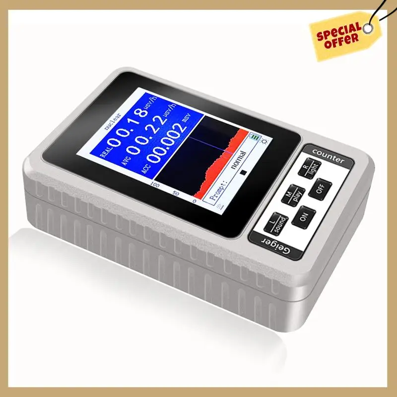 Detector de radiação nuclear contador geiger pessoal BR-9B XR-1 dosímetro detector de mármore beta gama-WMAN