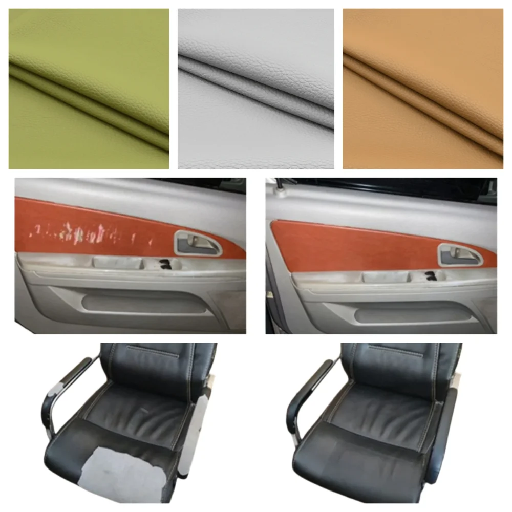 

0.7mm Self Adhesive Artificial Leather Fabric Sofa Seat Repair Self Adhesive Chair Repair Cushion Patch Cloth