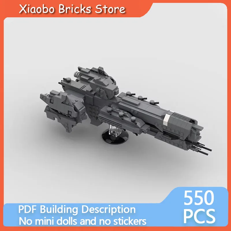 

Military Model MOC Building Bricks Space Guardian Warship Modular Technology Gifts Holiday Assemble Children Toys Suit