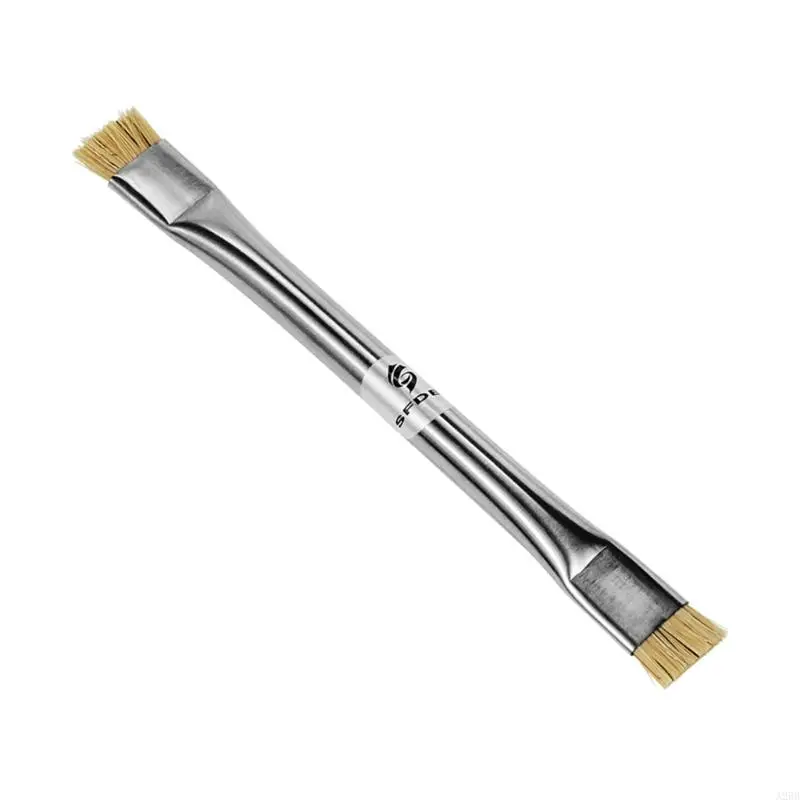 

Cleaning Brush for Phone IC Pad Repair Double Head Superfine Steel Wire Brush