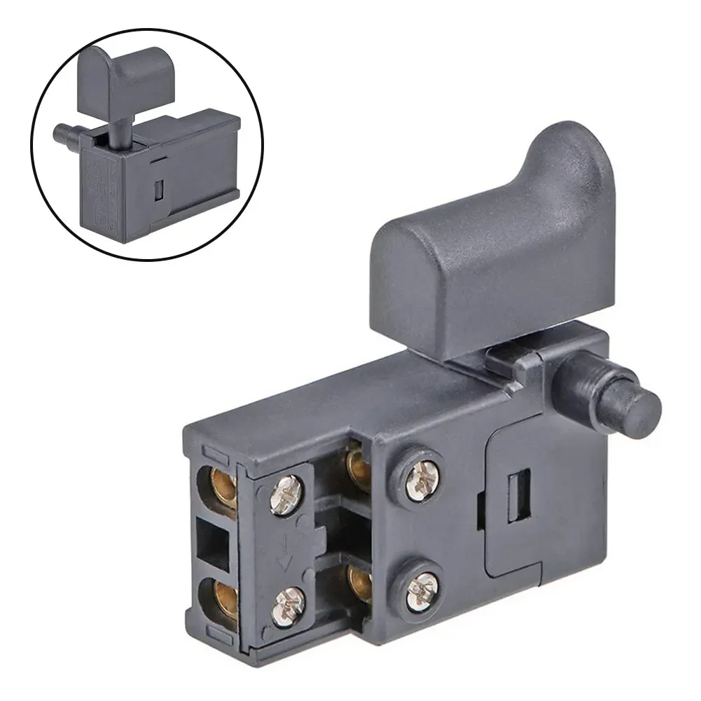 For Angle Grinder Hammer Trigger Switch Switch Household Tool Accessories Speed Control Exquisite Switch Lock Material Plastic