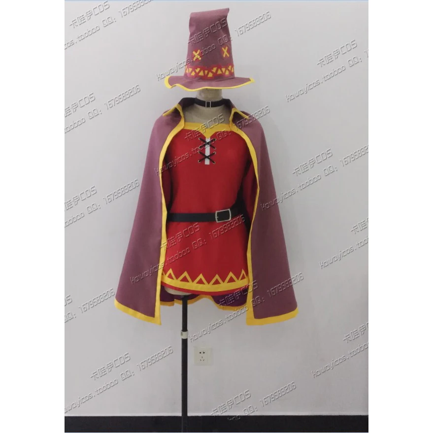 

Anime KonoSuba: God's Blessing on This Wonderful World! Megumin Cosplay Costumes Halloween Carnival Party Suit