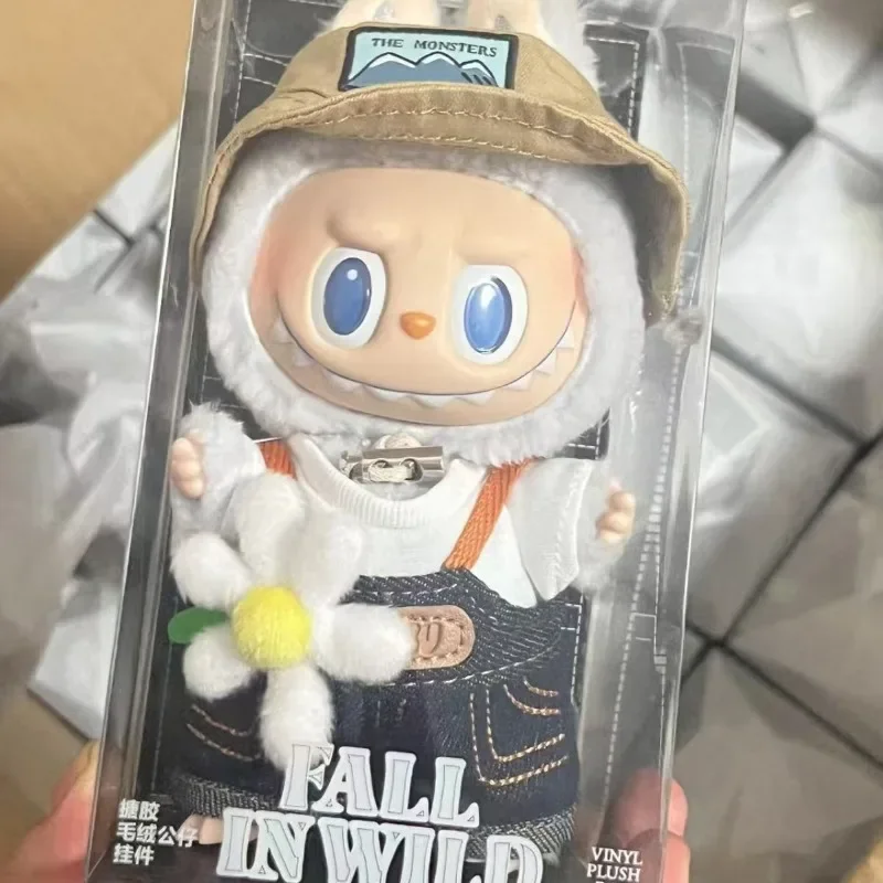 

Labubu Rubble Vinyl Doll Generation Heartbeat Macaron Vinyl Face Trendy Play Handmade Blind Box Plush Pendant