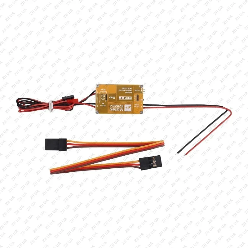 

Matek Systems Multi Axis//image Transmission/flight Control/helicopter Dual BEC 4A with Remote Control Switch