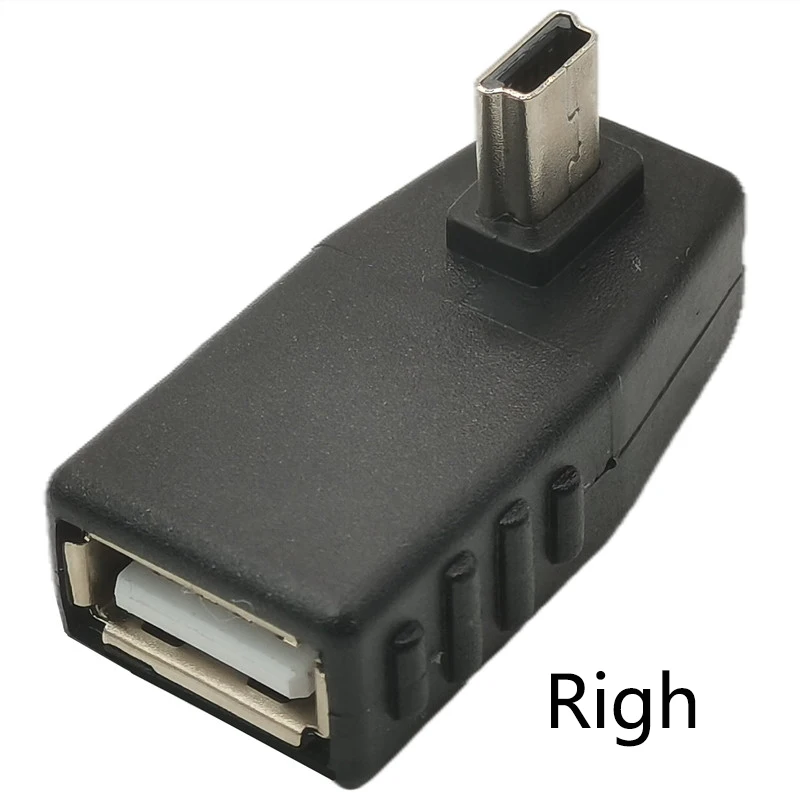 Mini USB do żeńskiego Adapter Usb OTG Mini USB męski do USB żeńskie synchronizacja danych do przenoszenia złącze konwertera do samochodu AUX MP3 MP4