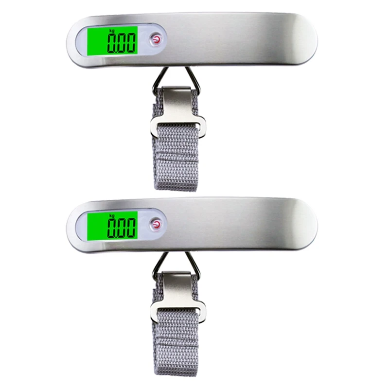 Portable Electronic Scale Digital LCD Hanging Scale Suitcase Travel Luggage Bag Weight Scale Balance Tool