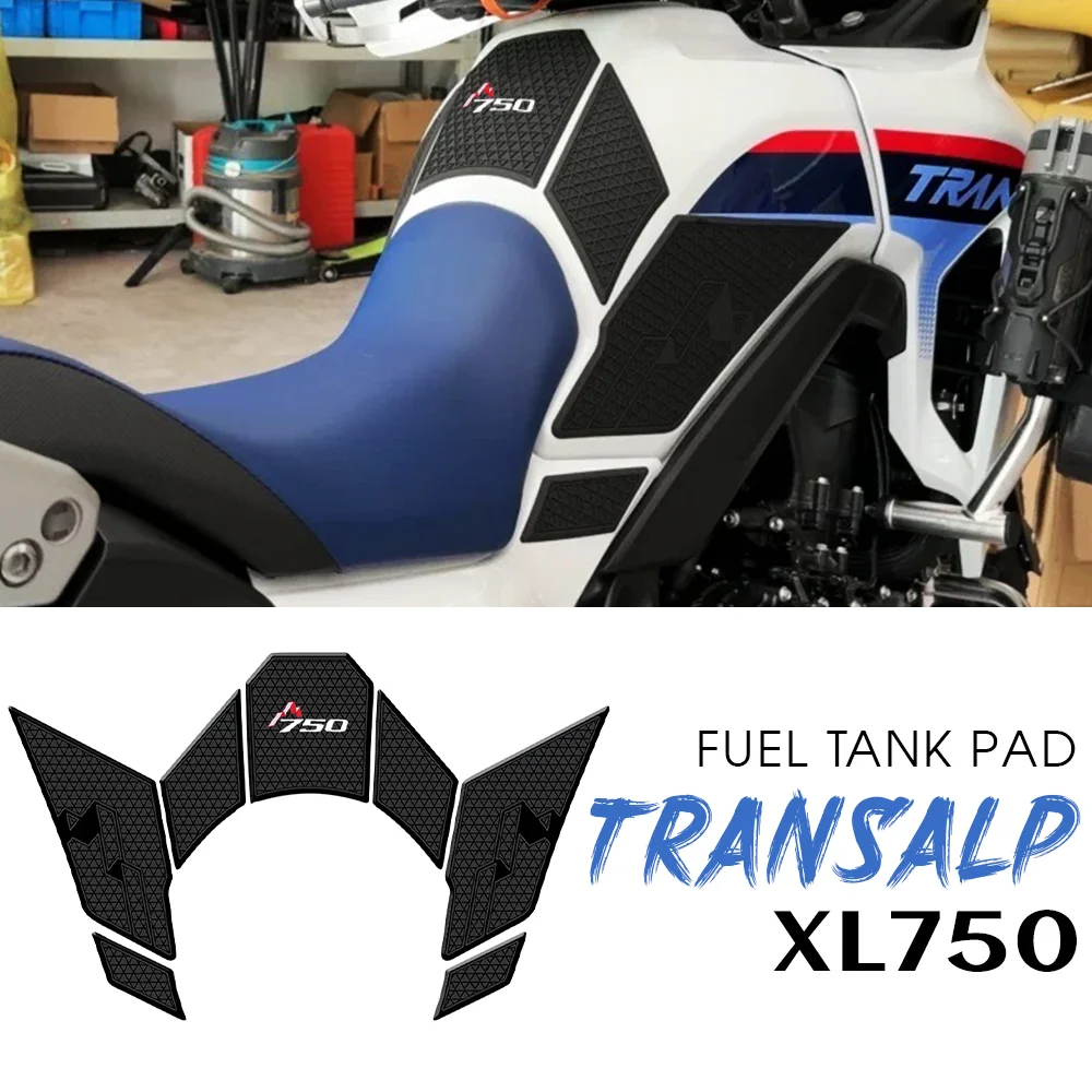 

for HONDA XL750 Transalp Fuel Tank Pad Transalp 750 Accessories Motorcycle Knee Grip Decals Fuel XL 750 Oil Anti-slip Sticker