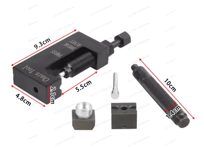 Motion Pro 08-0470 PBR Chain Breaker Repair Tool Set Motorcycle Chain Splitter Breaker Motorbike Riveting Tool