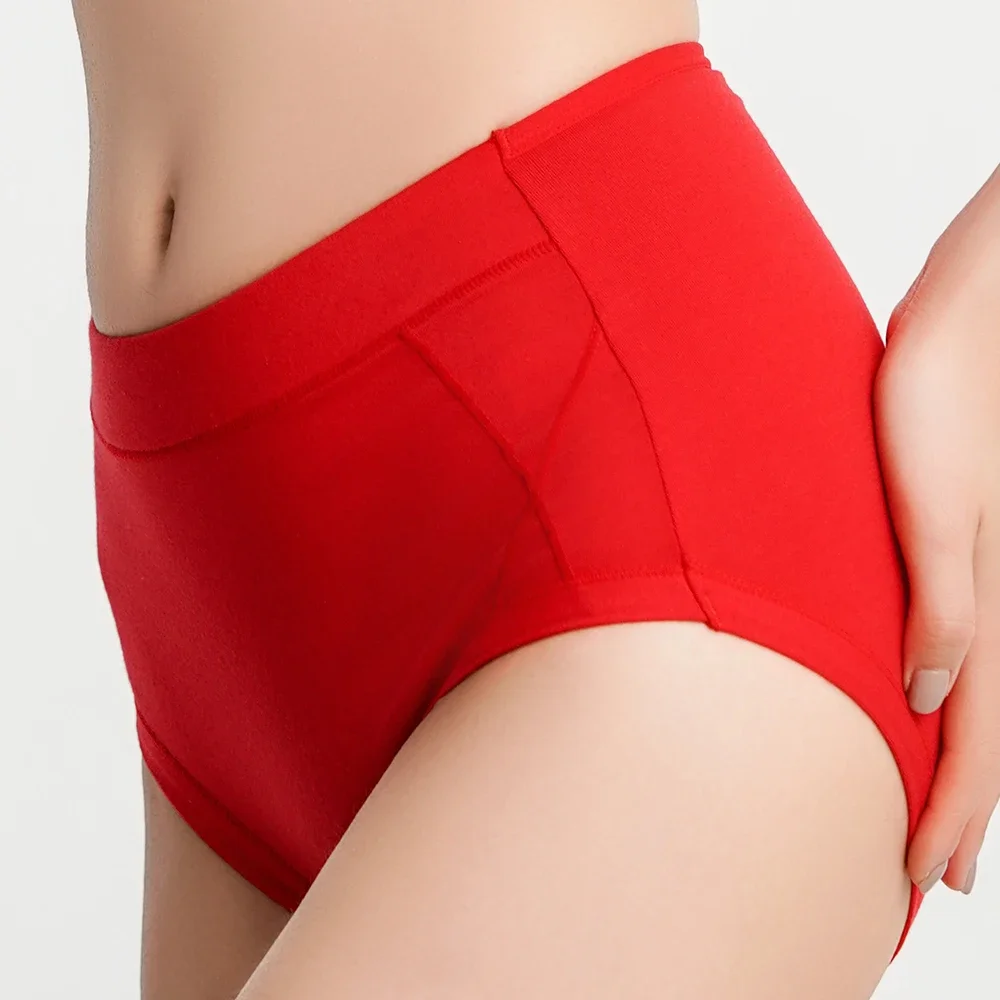 3pcs/lot Cotton Panties for Women Plus Size Briefs Mid Waist Panties Solid Color Beauty Sexy Lingerie Underpanties 40-100kg