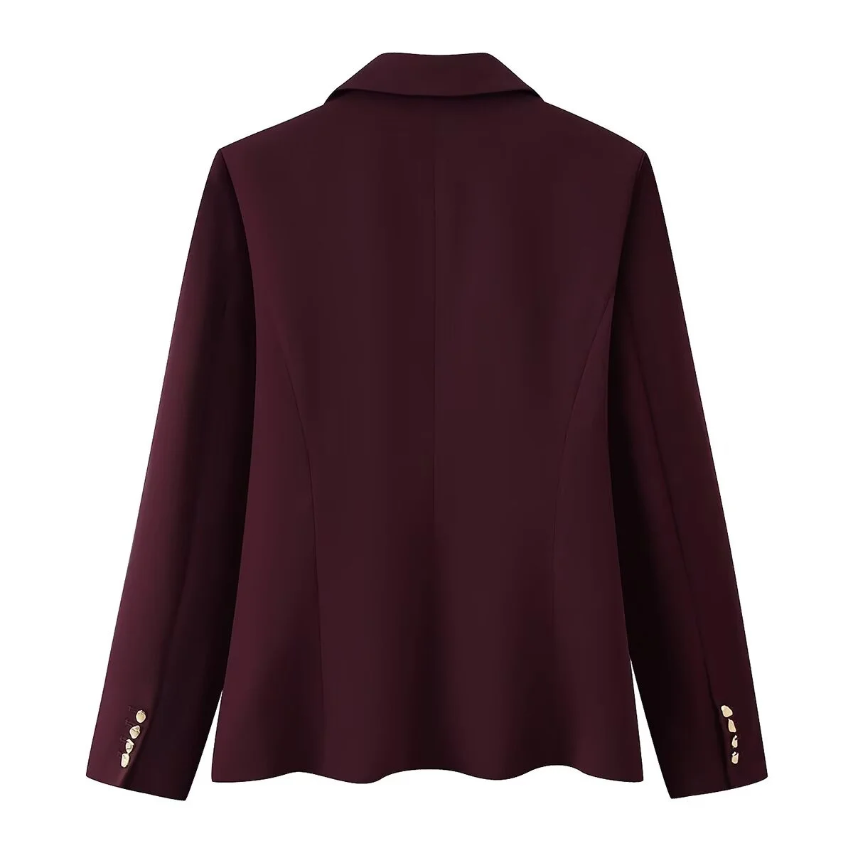 2025 شتاء جديد المرأة موضة عادية بسيطة ركاب نمط مبطن الكتف سليم صالح البدلة سترة + بنطلون مجموعة