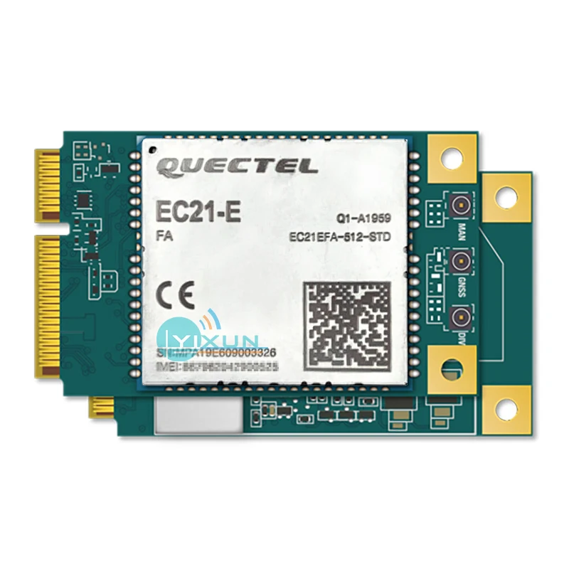 Quectel EC21-E EC21-EFA-512-STD LTE CAT1 Mini Pcie Module 4G FDD-LTE/TDD-LTD B1/B3/B5/B7/B8/B20 for EMEA/Thailand/India