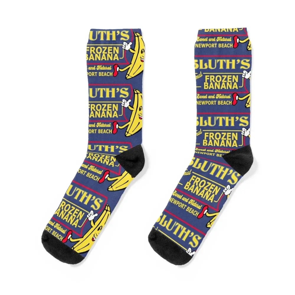 

Bluth's Frozen Banana - Professionally Designed Socks cartoon New year's luxury Men's Socks Luxury Women's