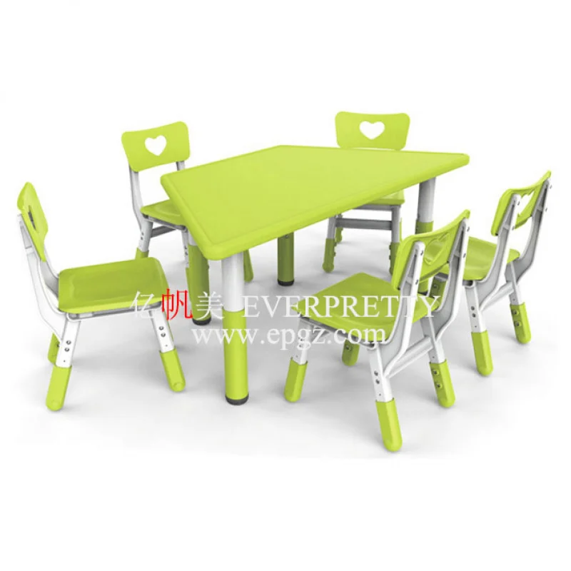 custom.New Kindergarten Furniture Design Different Shape Color Customized Desk and Chair Student