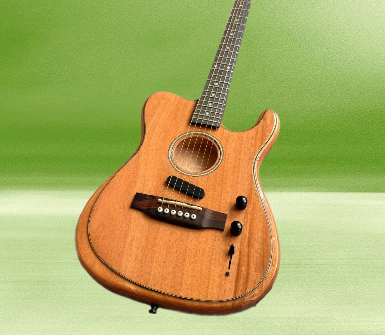 2026 hot High quality round hole semi-hollow Jazz guitar, wooden bridge, wooden string version, in stock