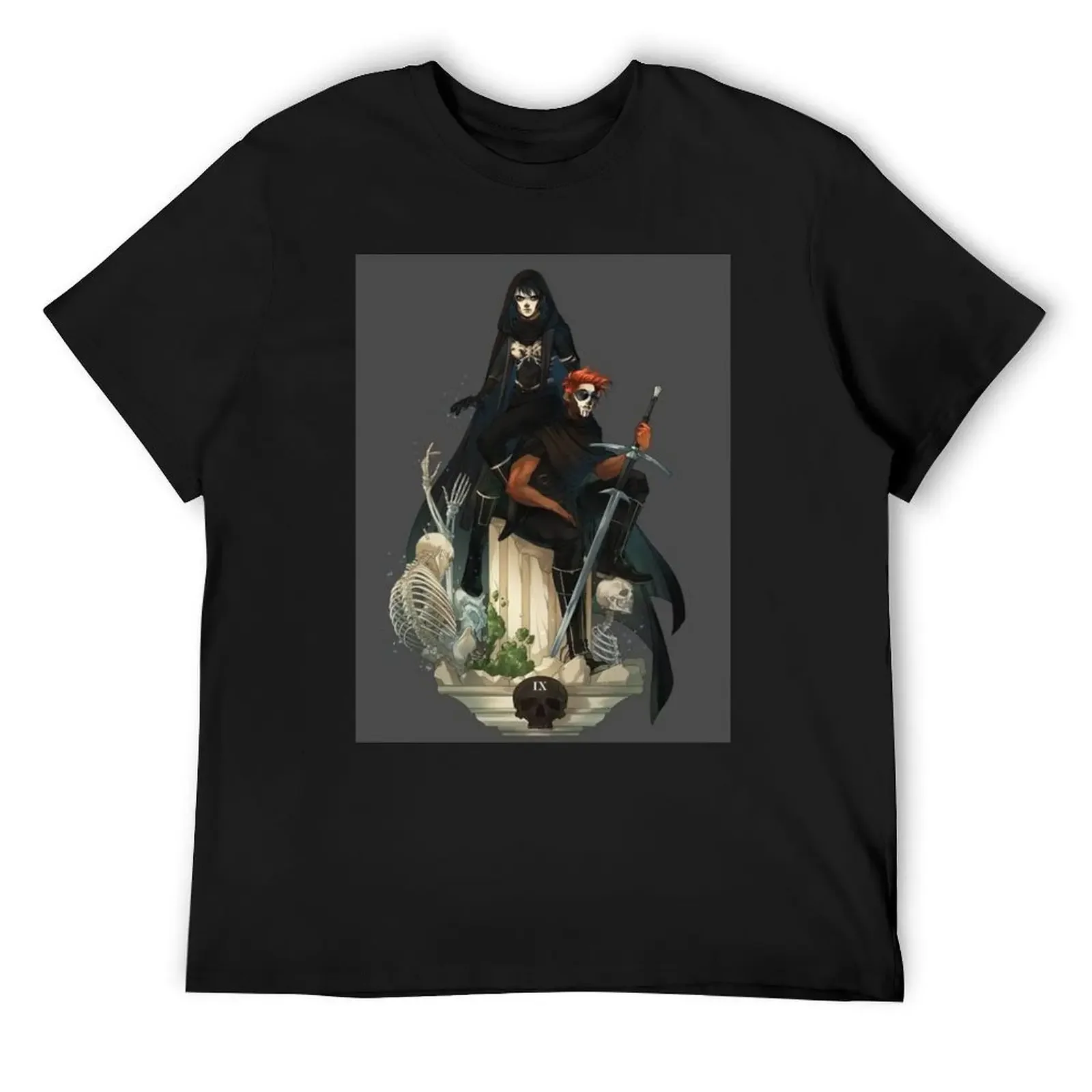 Gideon the ninth T-Shirt sweat anime stuff man t shirt shirts graphic tees plain black t shirts men