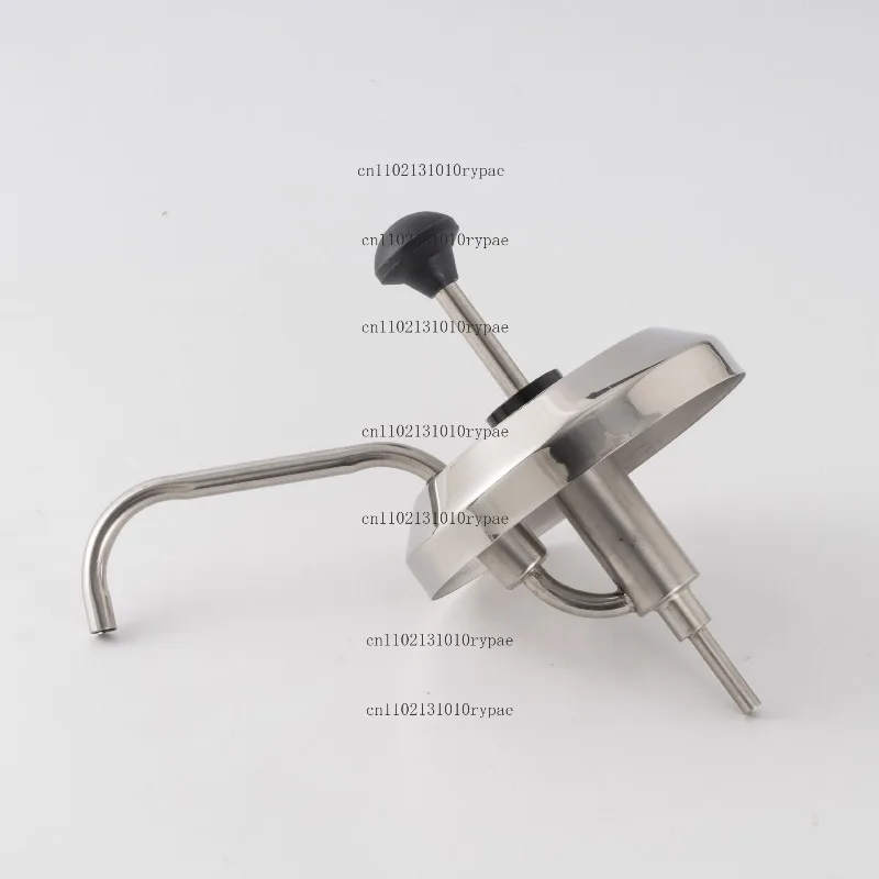 Butter sauce dispenser - circular stainless steel electric heating sauce pump