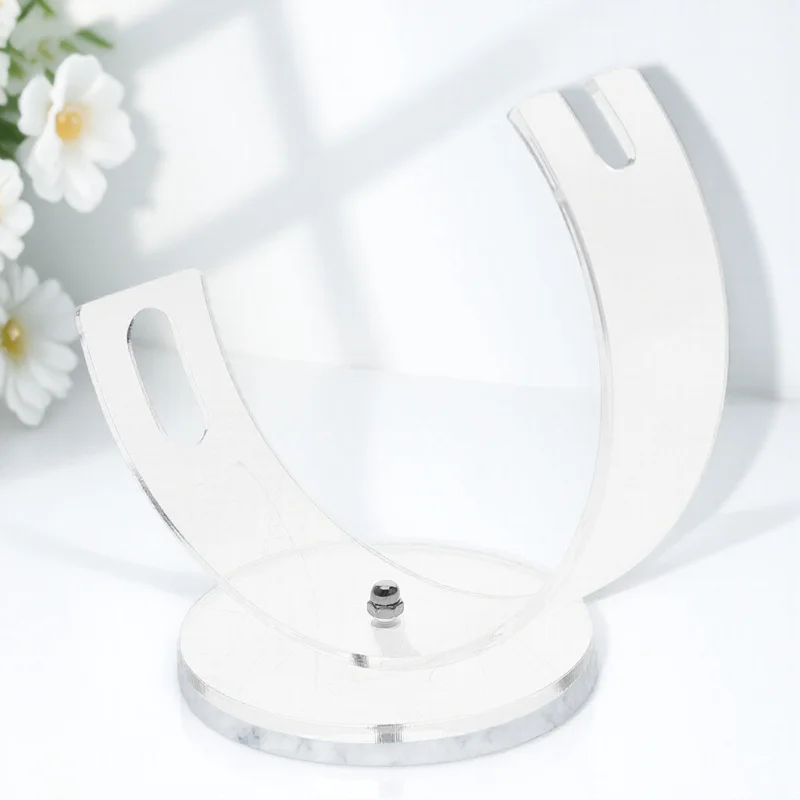 

Hairdressing Scissor Rack Modern Acrylic Scissor Bracket Stable Non-Slip Multi-Function Barber Scissors Storage Stand