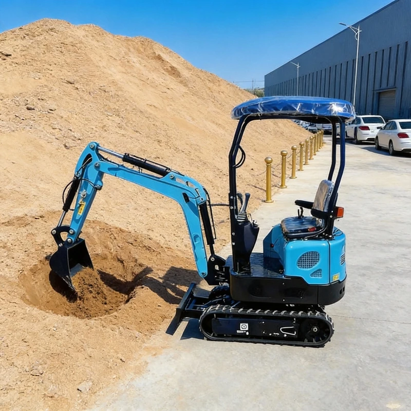 

Мини-экскаватор 1,2 тонны с двигателем Kubota, стандарт EPA/Euro 5, для сельского хозяйства и строительства, дизельный, европейского производства.