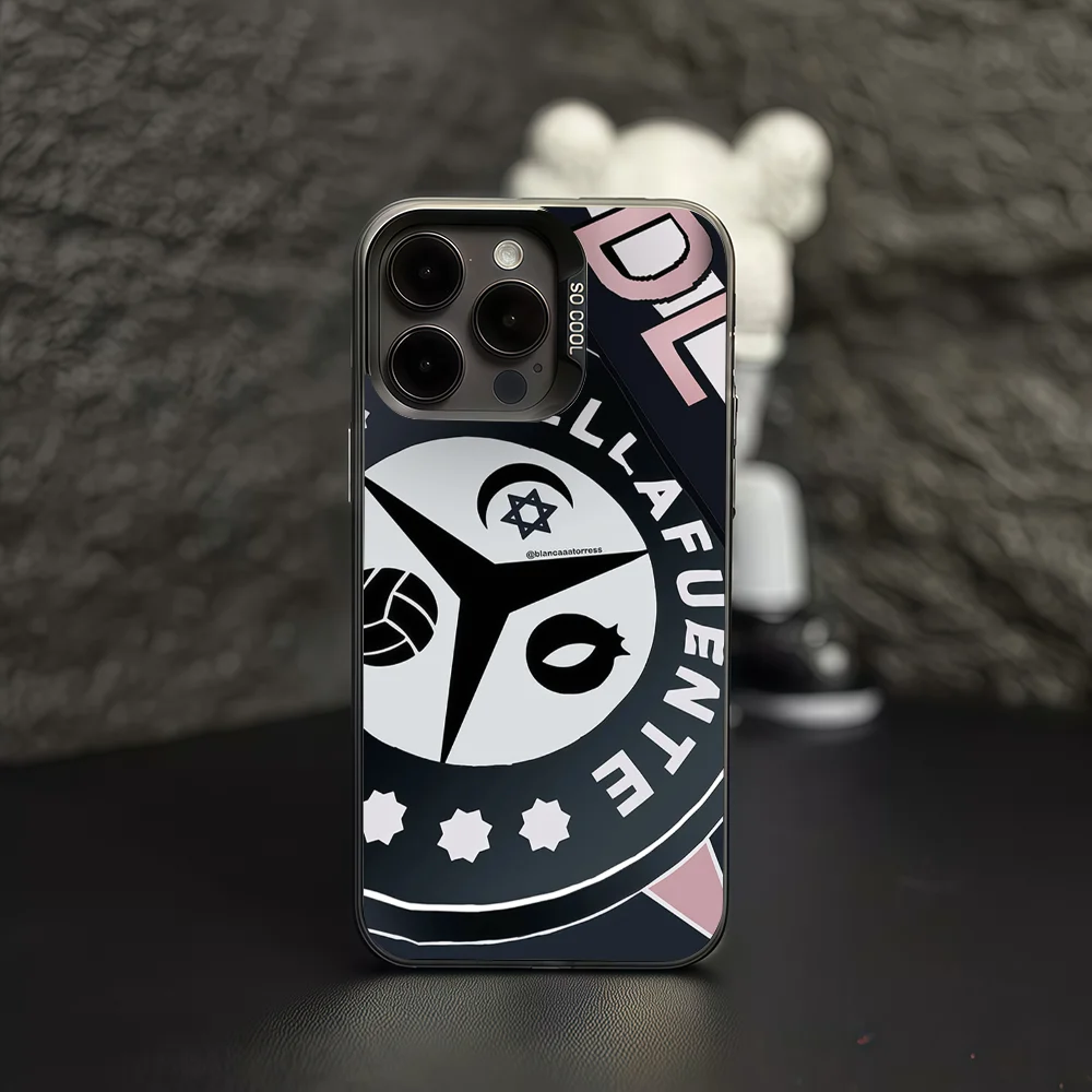 حافظة هاتف للمغني الإسباني D-Dellafuente F-FC لهاتف آيفون 12 11 13 14 15 16 17 ماكس برو بلس غطاء حماية صغير IMD ملون