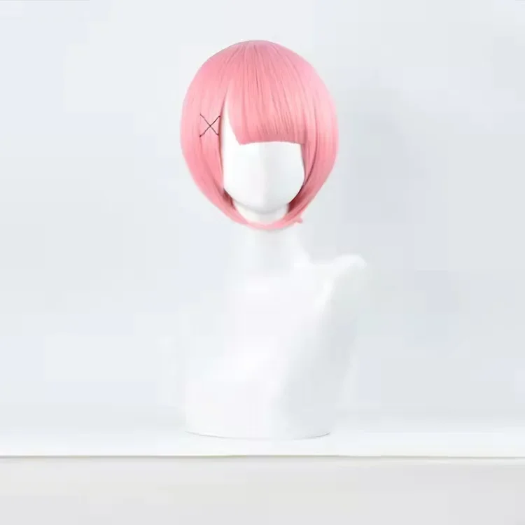 Ram Rem Anime Cosplay Outfit, Re:Zero -Starting Life in Another World-empregada doméstica, traje de Halloween, festa ou empregada doméstica diária Fantasy Wear