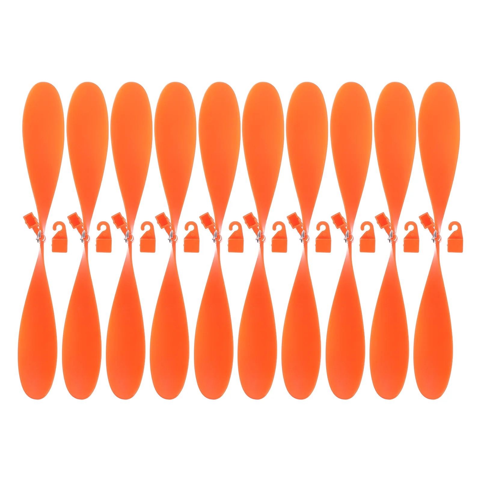 10pcs Rubber Band Power System Airplane Propeller Blades Glider Tiger Helicopter Wind Force Aircraft Adaptable