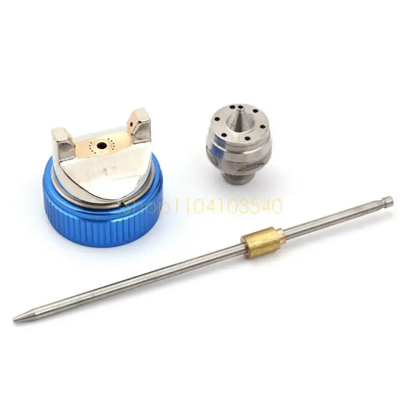 

02DC 3PCS Professional Aircap Set Nozzle Replace HVLP 1.4/1.7/2.0mm Nozzle For Car Auto Repair Tool Painting