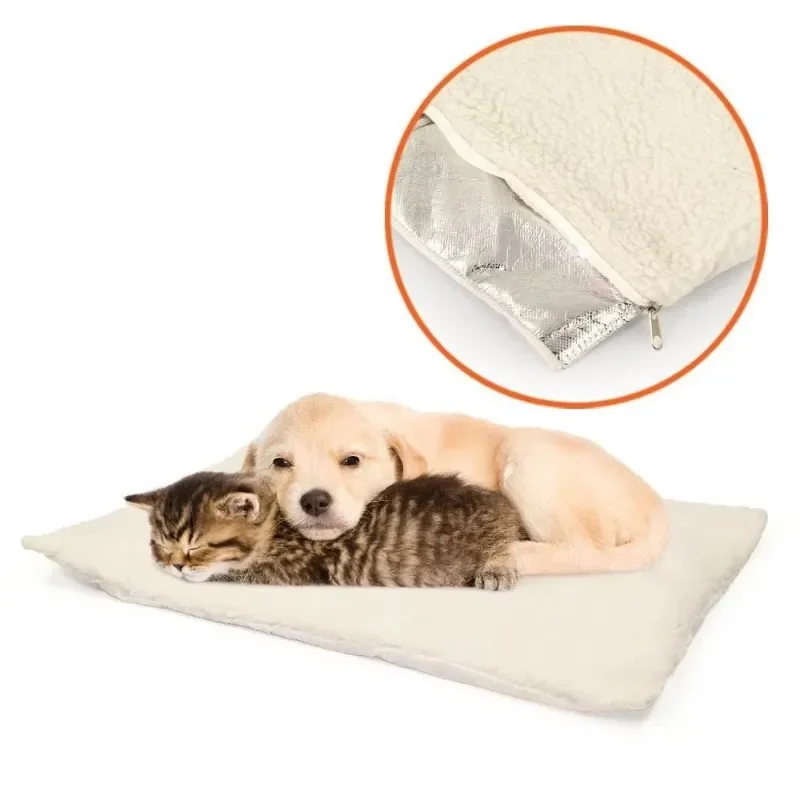 Self Heating Pet Mat Thermal Puppy Bed Dog Blanket Cat Bed Blanket Pet Thermal Mat Home Pet Rug Keep Warm Sleeping Cover