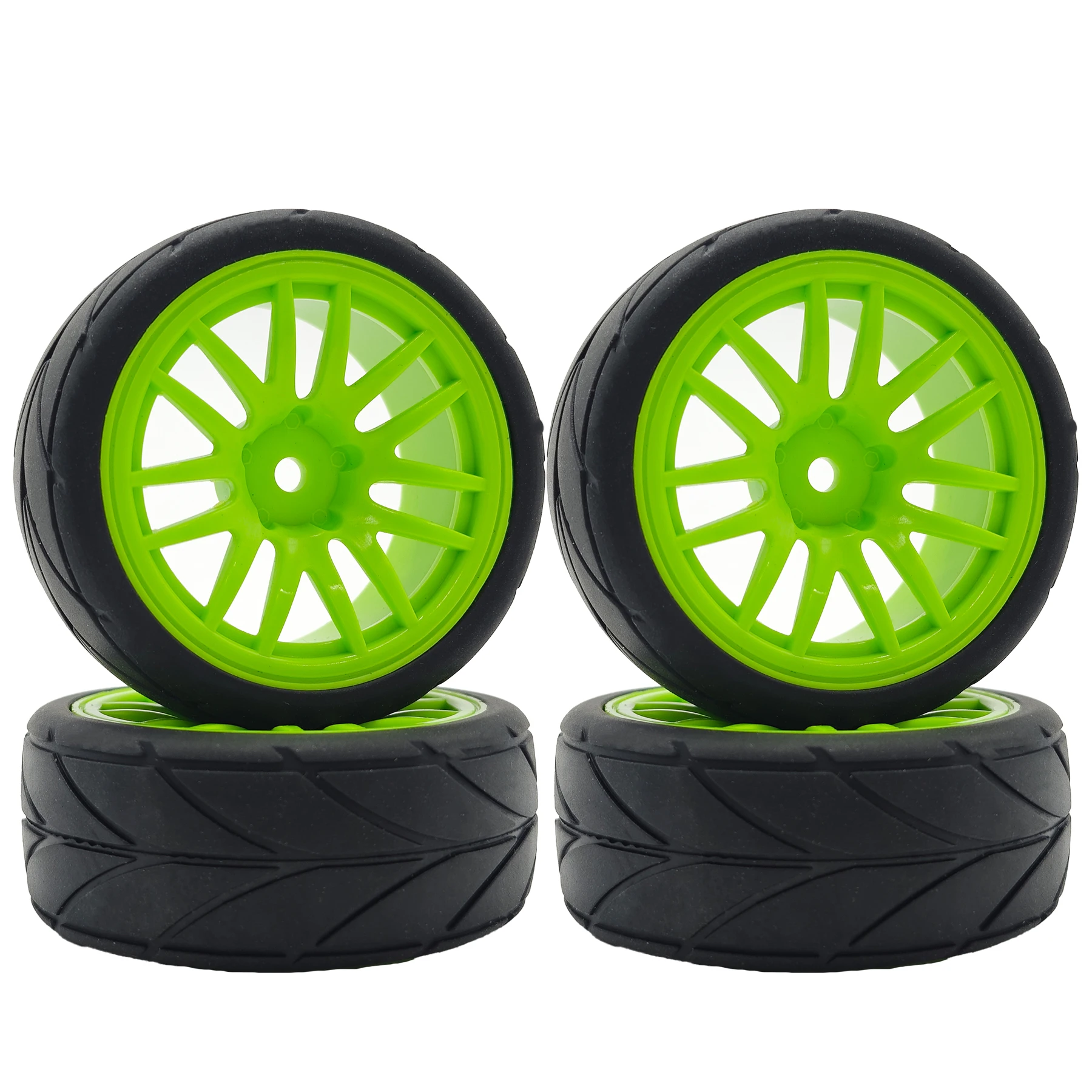 1/10 RC Racing Banden & Velgen Hub 12mm Hex voor 1:10 RC On Road Auto Tamiya TT01 TT02 XV01 XV02 PTG-2 TA06 HSP HPI Kyosho