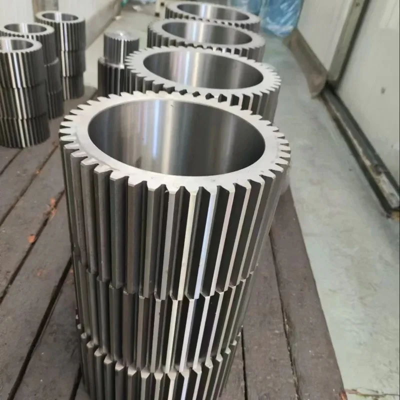 

Custom Gear Manufacturer Forged Steel Big Spur Gear for Power Transmission Machine Ball Mill Pinion Gear
