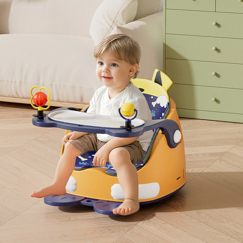 

Детский обеденный стул, детский обеденный стул, портативный стул, многофункциональный обучающий сидячий домашний детский обеденный стол