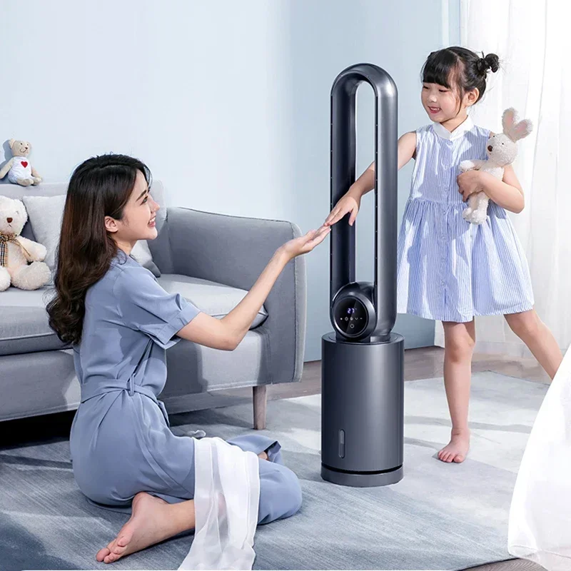 พัดลมเครื่องปรับอากาศไร้ใบพัดพัดลมตั้งโต๊ะไร้ใบพัดเครื่องทำความเย็นพัดลมทำความเย็นน้ำพัดลม electirc แบบไร้ใบพัด