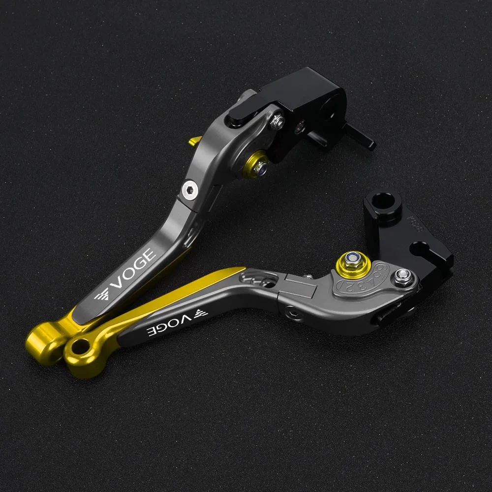 2024 دراجة نارية قابل للتعديل دواسة فرامل عتلات ل Loncin Voge RR525 جميع السنوات 2023-2024 7/8 ''22 مللي متر المقود القبضات مقبض ينتهي #6
