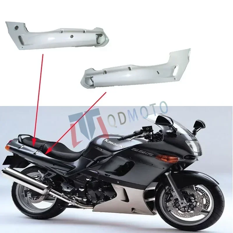 

For Kawasaki ZZR400 1993-2007 Motorcycle Unpainted Rear Tail Side Cover ABS Injection Fairing ZZR400 1993-2007 Accessories