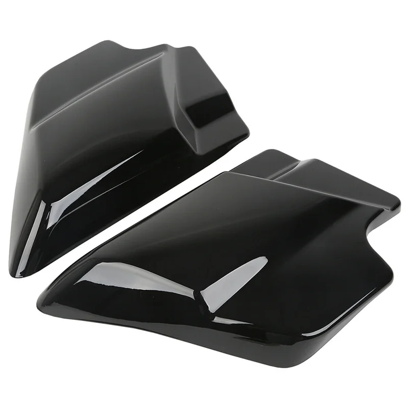 Black Side Covers for Harley Touring Road Street Electra Glide FLHT FLHX 09-22