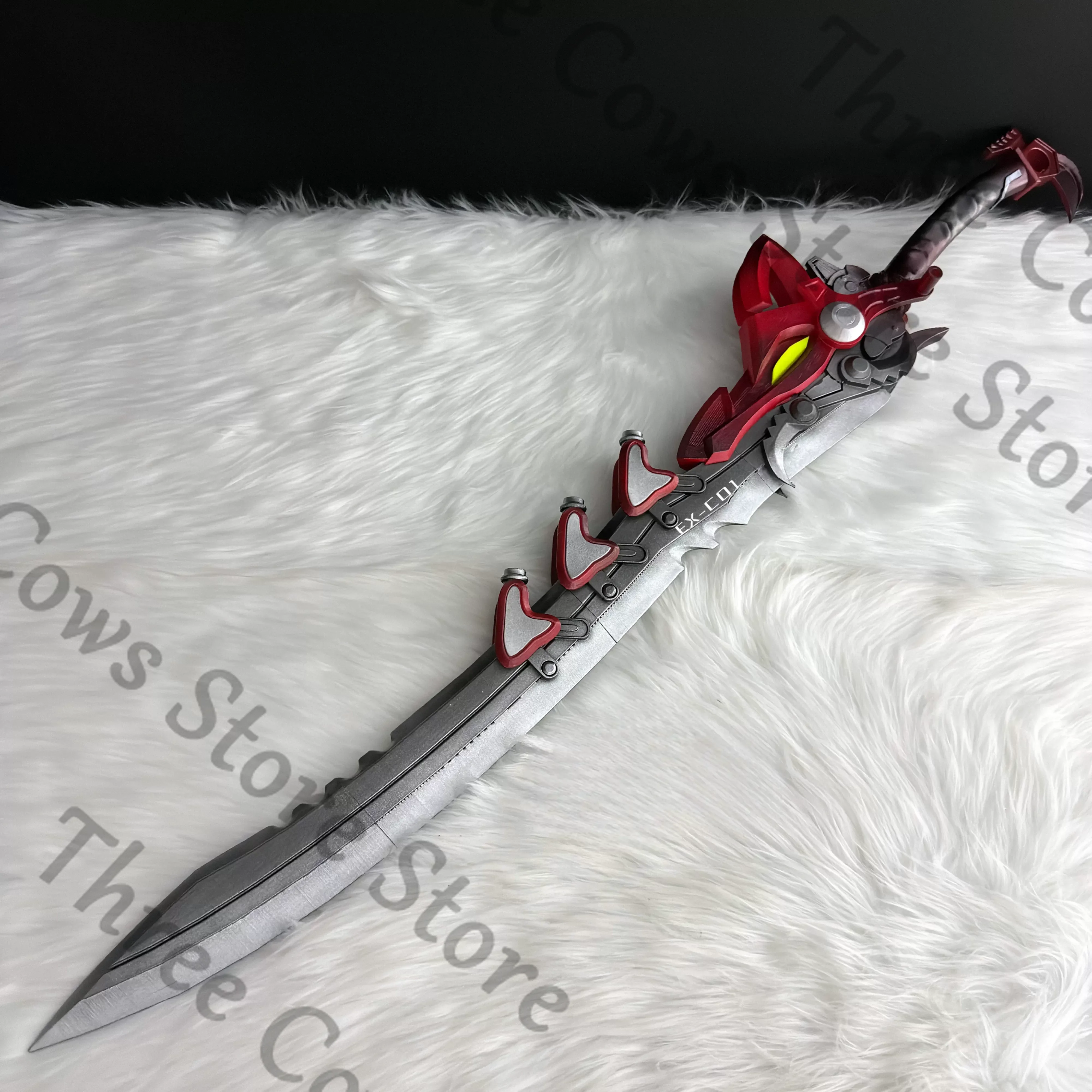 

Anime Arknights: Endfield Roxie Cosplay Cartoon Longsword Weaponry Prop Long-sword Model Long Knife Models Kit Hand Props Gift