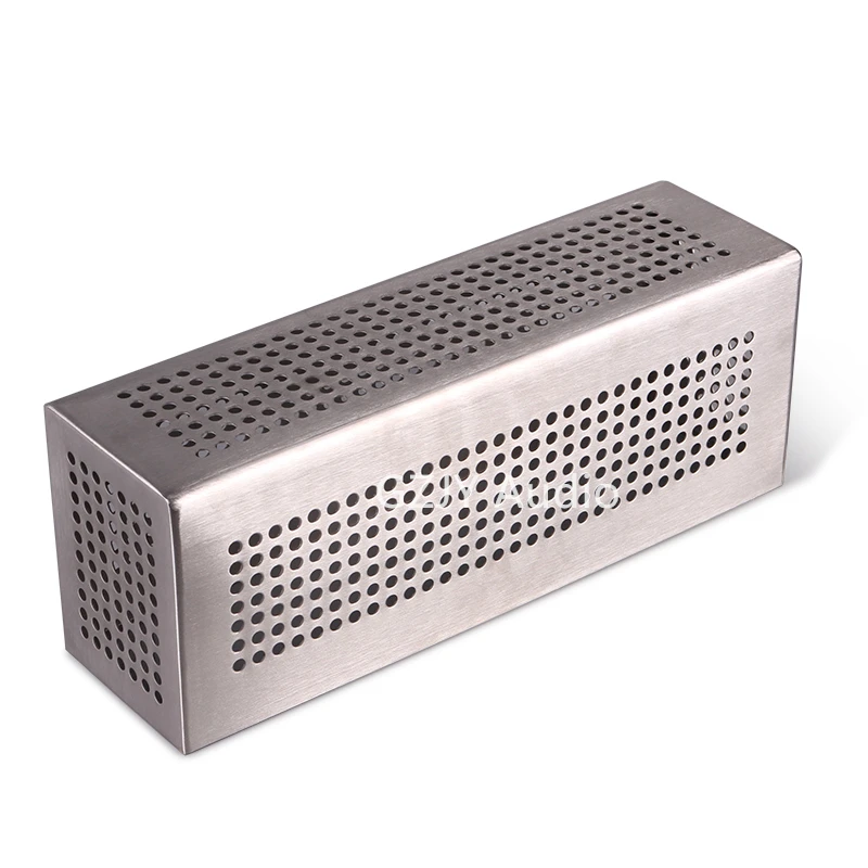 EL34 Tube Amplifier Cover HIFI Amp Protection Grill 5.0, Color Selection:Black Or Silver