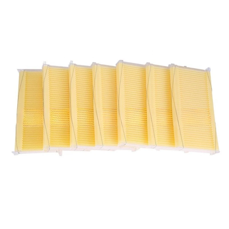 Beekeeping equipment Bee set 7PCS self-flowing honey Nest base Bee spleen self-flowing bee box Automatic honey collection