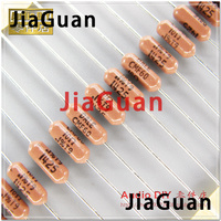 20PCS VISHAY DALE CMF60 0.5W 10R 0.1% T9 Axial Resistance RN60E 25ppm military regulations metal resistor CMF-60 1/2w 10 ohm