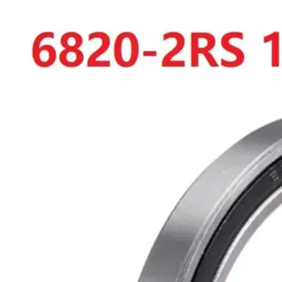 6820-2RS Bearing Bearings & Bushings Steel Plate Stamping Retainer Top Dustproof 13mm 19.6 Dynamic Load  6820-2RS