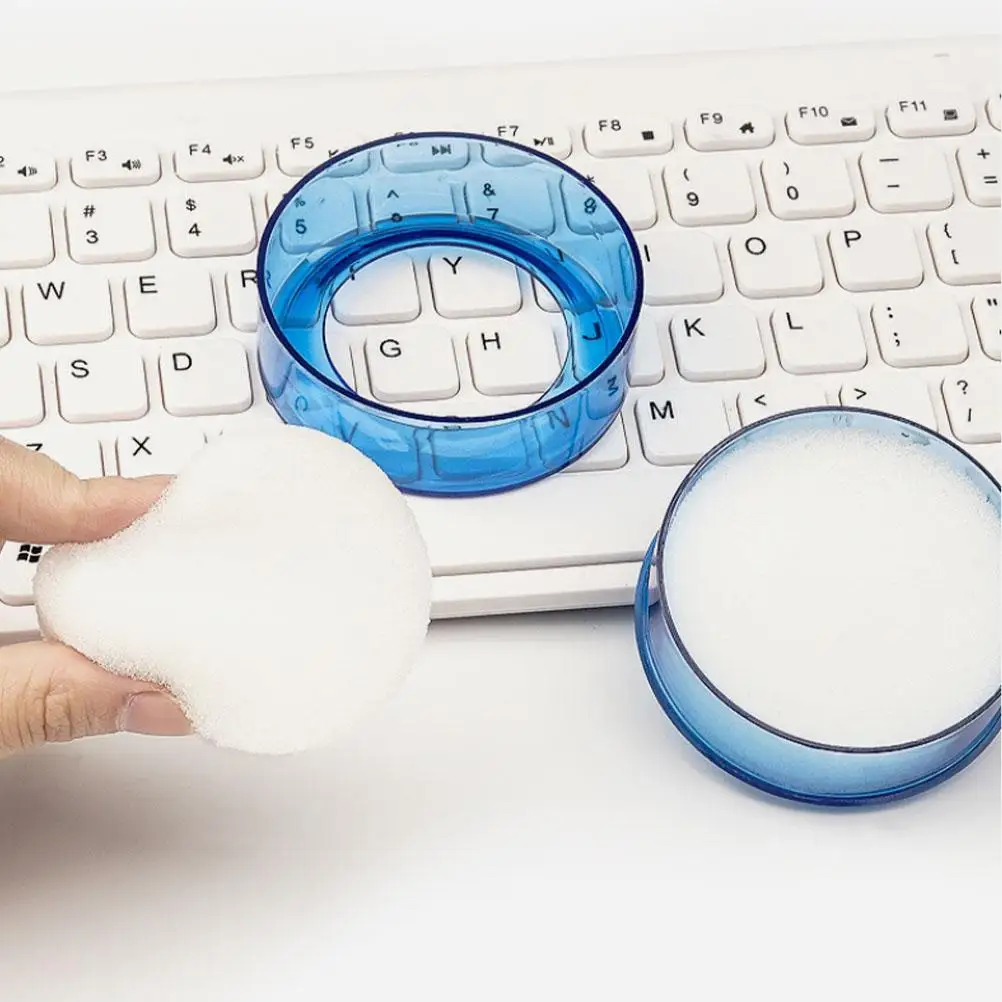 5pcs Point Counting Sponge Box Bank Office Efficiency Finger Moistener Sponges Store Money Count