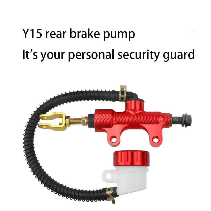 

Motorcycle CNC Rear Hydraulic Brake Pump High-Performance Kit for Y15 Dirt Bike Upgrade Aluminum Alloy Accessories